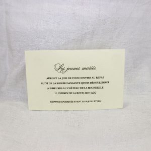 Invitation Mariage 59371 Traditionnel Dear John Faire Part Selection